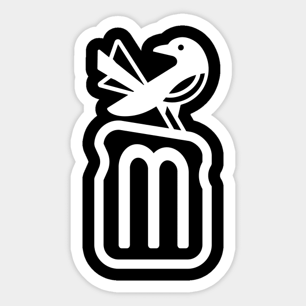 Magpie Sticker by chriswrecker